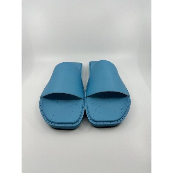 Adidas Y-3 Yohji Yamamoto Blue Cyan Water Slides Men's Size 7 Women's 8.5 ID4444 - Picture 4 of 5